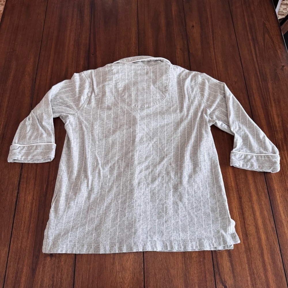 Lauren Ralph‎ Lauren Black Label Women’s Knit Capri Pajama Set Size Medium Gryst - Picture 8 of 11